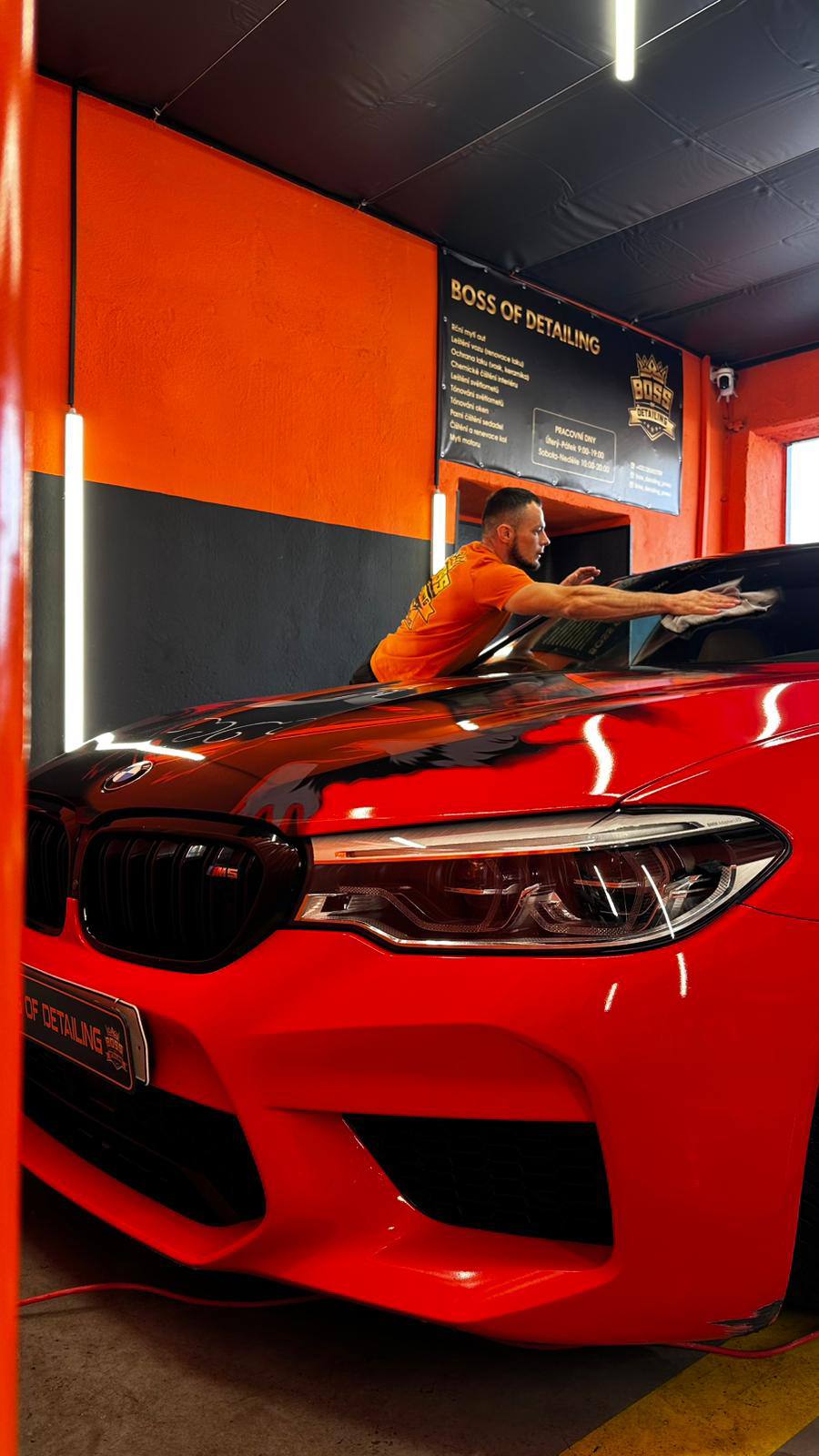 Ukázky polepů, ochranných fólií a antichromu na autech. 6